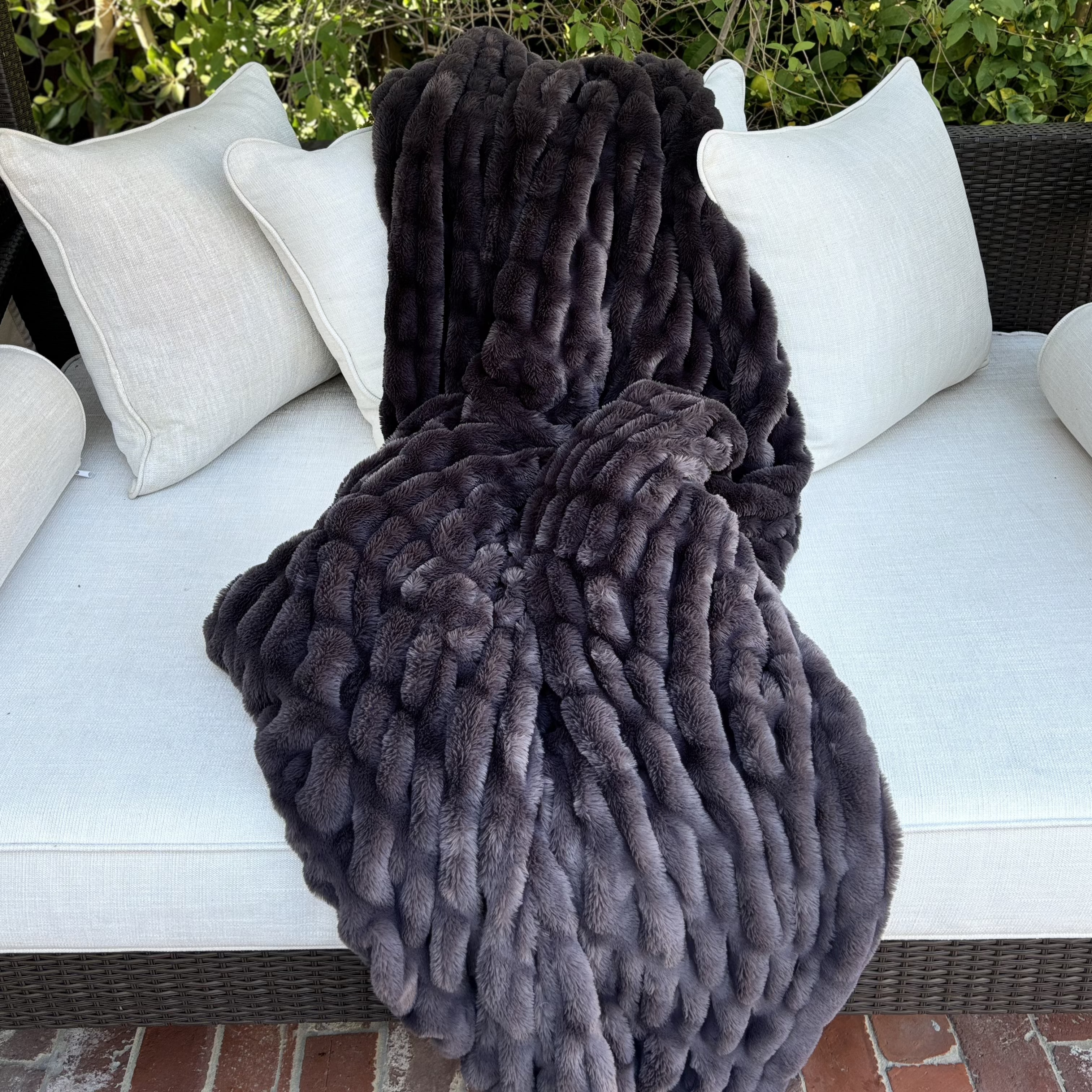 Cuddle Dream Throw Charcoal